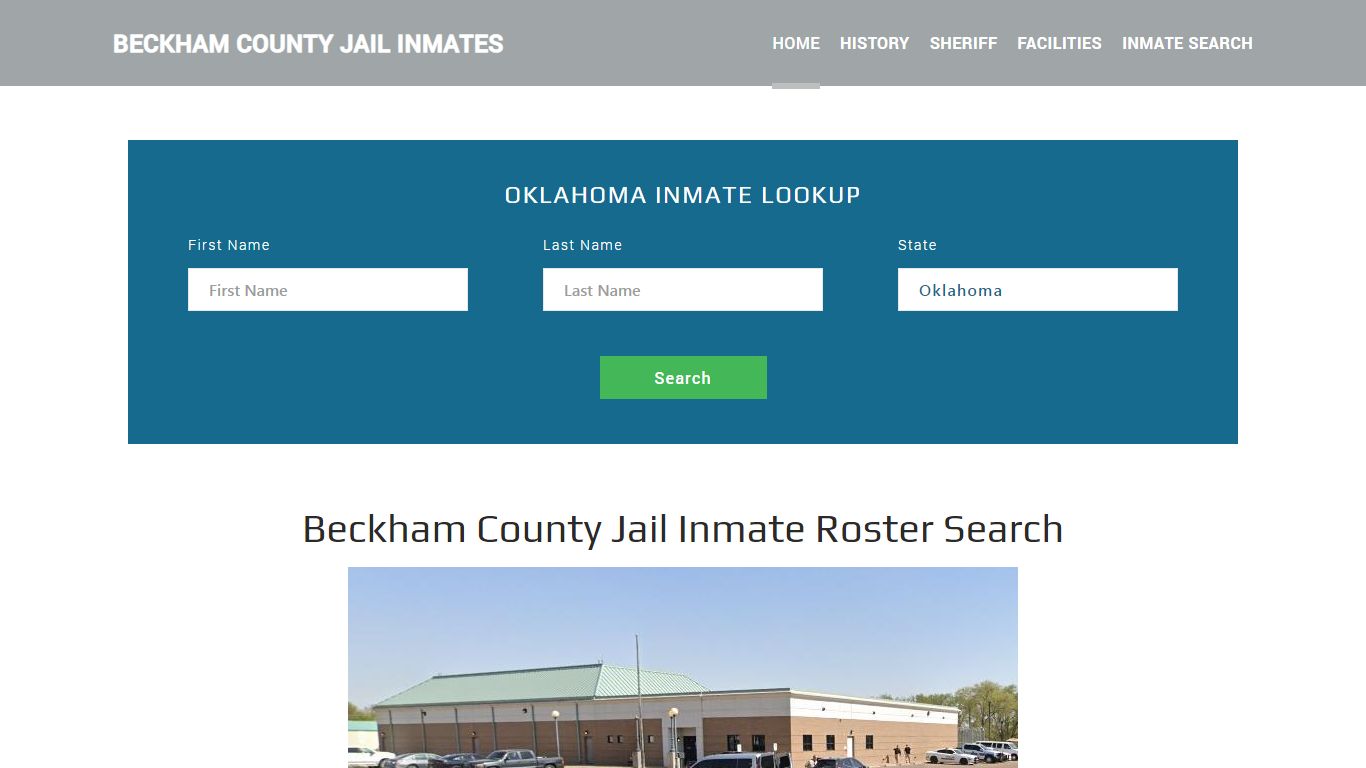 Beckham County Jail Inmate Roster Lookup, Sayre, OK